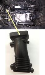 TURBO HAVA HORTUMU FORD FOCUS ÇİFT ÇIKIŞ 90PS