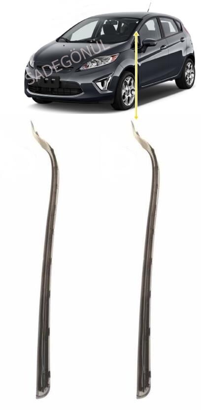 ÖN CAM KENAR LASTİĞİ  FORD FİESTA 2009-2017 SAĞ SOL TAKIM