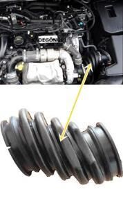 HAVA FİLTRE HORTUMU 1.6 TDCİ FORD FOCUS - CMAX 2012-2018