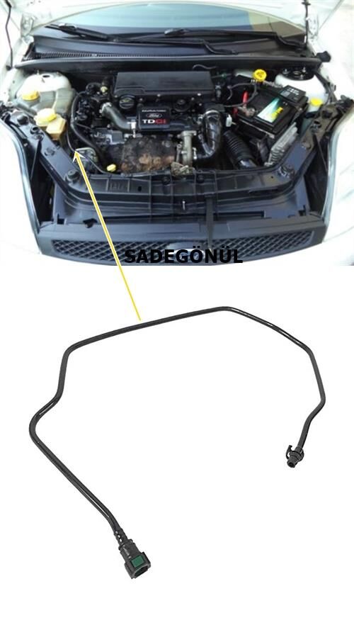 RADYATÖR YEDEK SU DEPO HORTUMU 1.4 TDCİ 2003-2008