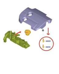 FORD COURİER SUBAP KAPAĞI MUHAFAZA CİVATA SAPLAMASI 2013-2018