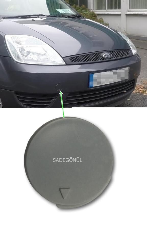 ÖN TAMPON ÇEKİ DEMİR KAPAK 2003/2006 FİESTA