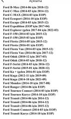 LASTİK BASINÇ SENSÖRÜ FORD COURIER - FOCUS III - KUGA RANGER