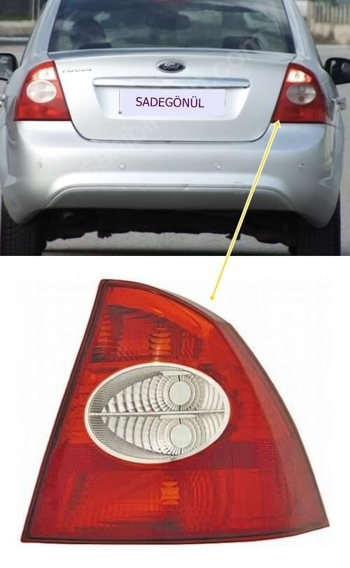 Ford Focus Sedan SAĞ Arka Stop Lambası 2005-2007 ARASI ORJİNAL