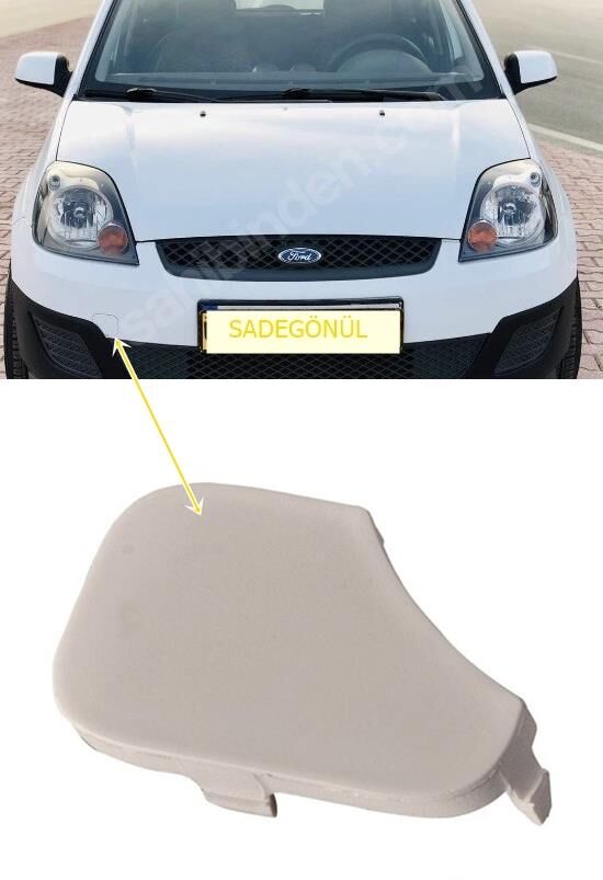 ÖN TAMPON ÇEKİ DEMİR KAPAĞI 2006-2008 FİESTA