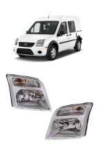 Ford Connect 2002-2013 Sağ + Sol Ön Far Takımı Motorlu 2002-2013
