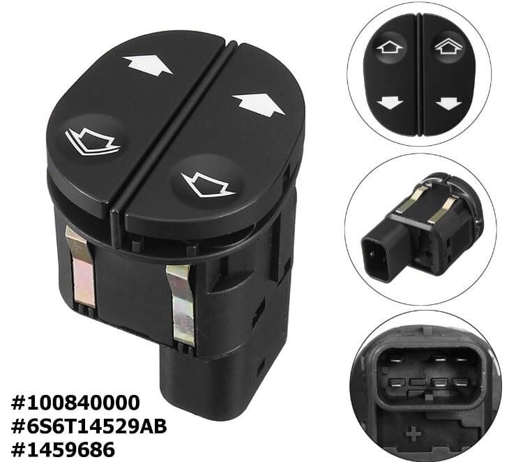 FORD FİESTA CAM AÇMA DÜĞMESİ 2006-2008 SOL